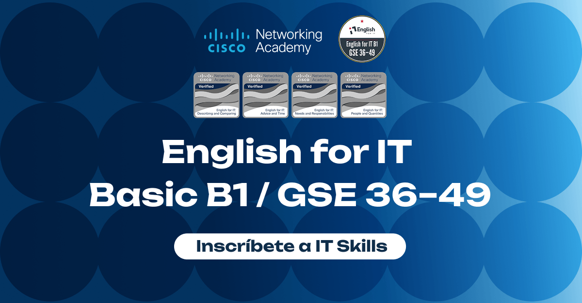 IT Skills Platform | Curso: English for IT Basics - Certificación ...